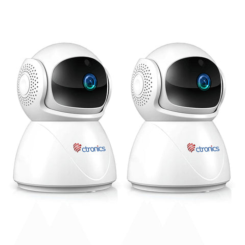 5MP PTZ Telecamera Wifi Interno con Rilevamento Umano/Movimento Visione Notturna IR