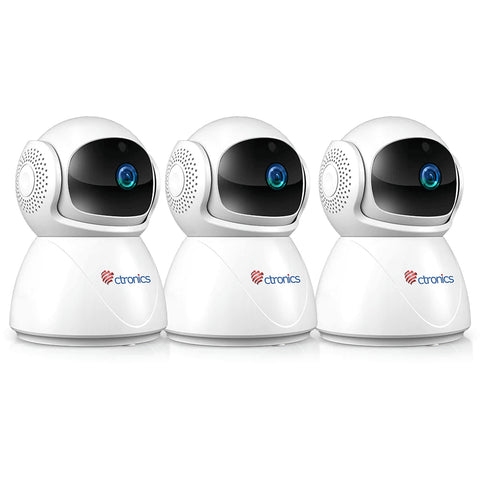 5MP PTZ Telecamera Wifi Interno con Rilevamento Umano/Movimento Visione Notturna IR
