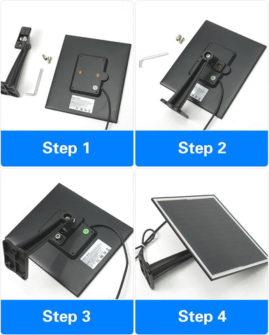 Ctronics Staffa di montaggio di tipo diviso per pannelli solari