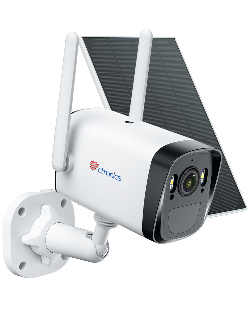 Telecamera di sicurezza intelligente da 2 MP con visione notturna e rilevamento corporeo