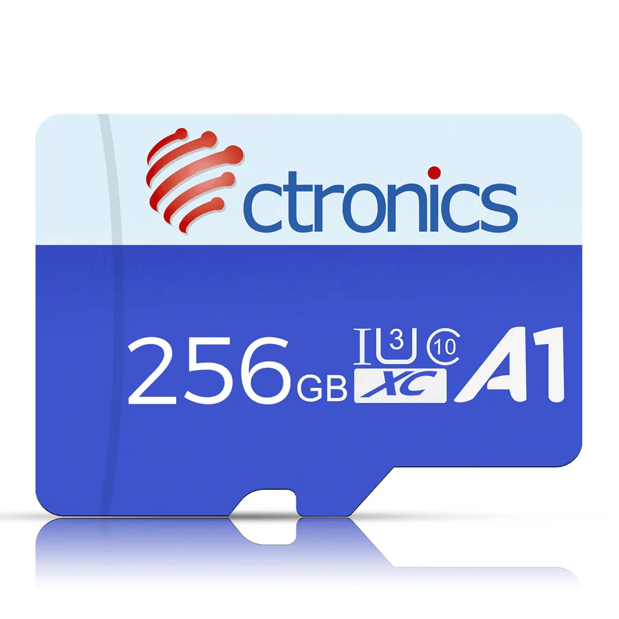 Ctronics 256G Micro SD card per telecamera di sorveglianza