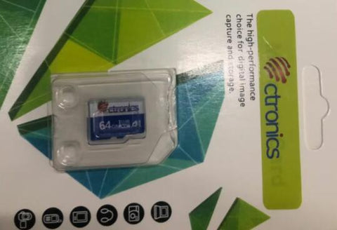 Scheda Micro SD Ctronics 64G per telecamera di sorveglianza