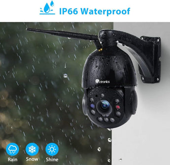 YoLuKe 5MP Telecamera Wi-Fi Esterno con Zoom Ottico 5X, Telecamera WiFi con Visione Notturna IR, Telecamera IP Supporto 355° Pan 90° Tilt/128G Slot per Scheda SD/IP66 Waterproof YoLuKe 5MP Telecamera Wi-Fi Esterno con Zoom Ottico 5X, Telecamera WiFi con Visione Notturna IR, Telecamera IP Supporto 355° Pan 90° Tilt/128G Slot per Scheda SD/IP66 Waterproof