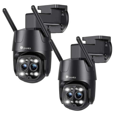 Camera Eco Telecamera Di Sicurezza Esterna Ctronics 4K 8MP WiFi - Foto 9